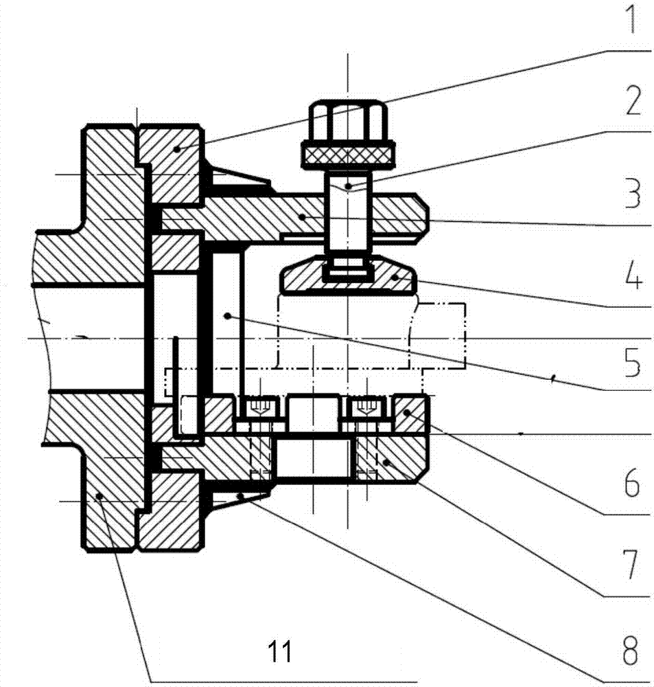 Camshaft sensor seat fixture and camshaft sensor processing method