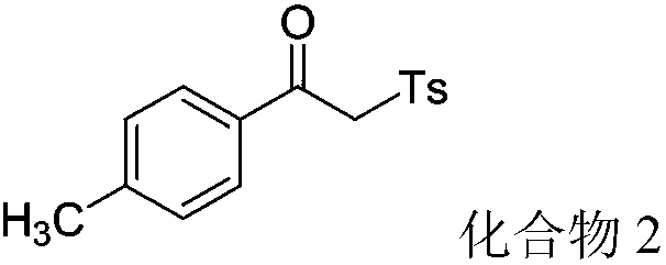 Synthesizing method of beta-keto sulfone compound