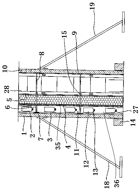 Cast-in-situ skeleton, preparation method and structural wall prepared from skeleton