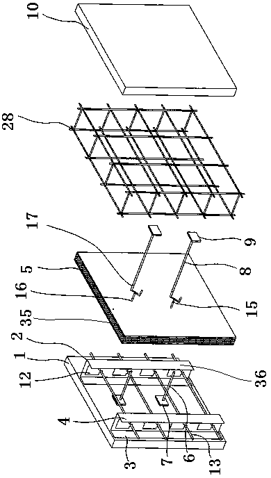 Cast-in-situ skeleton, preparation method and structural wall prepared from skeleton