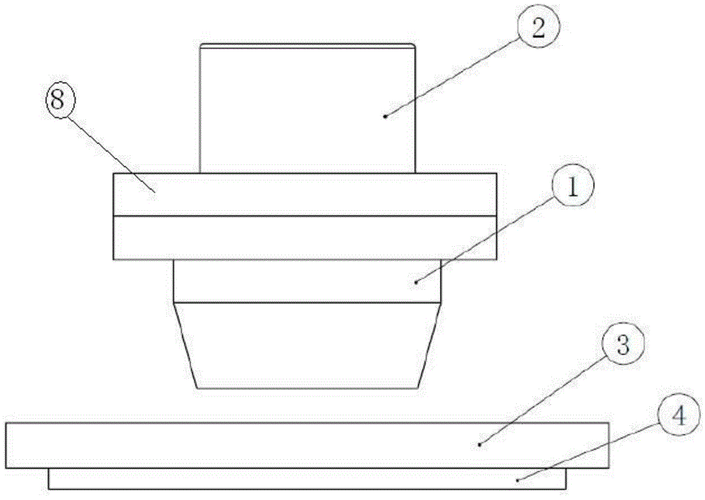 Servo motor stator assembly shaping tool