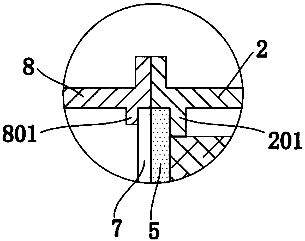 Device capable of improving energy conservation and emission reduction effect of new-energy automobile engine