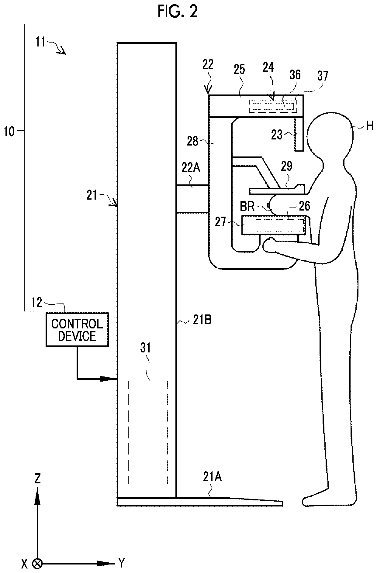 Tomosynthesis imaging apparatus and method for operating the same