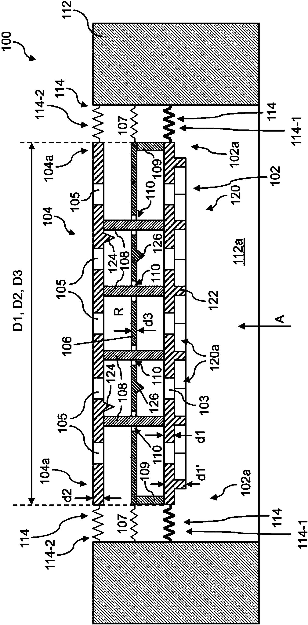 Microelectromechanical microphone