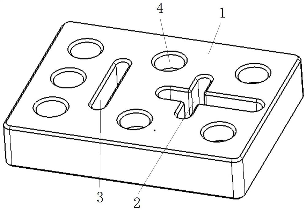 Semi-finished product of a 5g communication filter dielectric ceramic part and its forming method