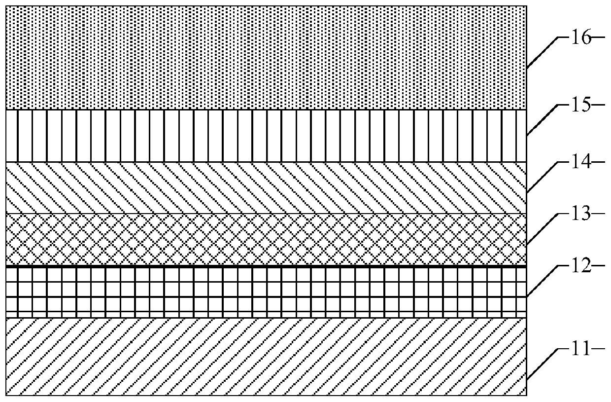 A kind of LED chip with light guide thin film structure and manufacturing method