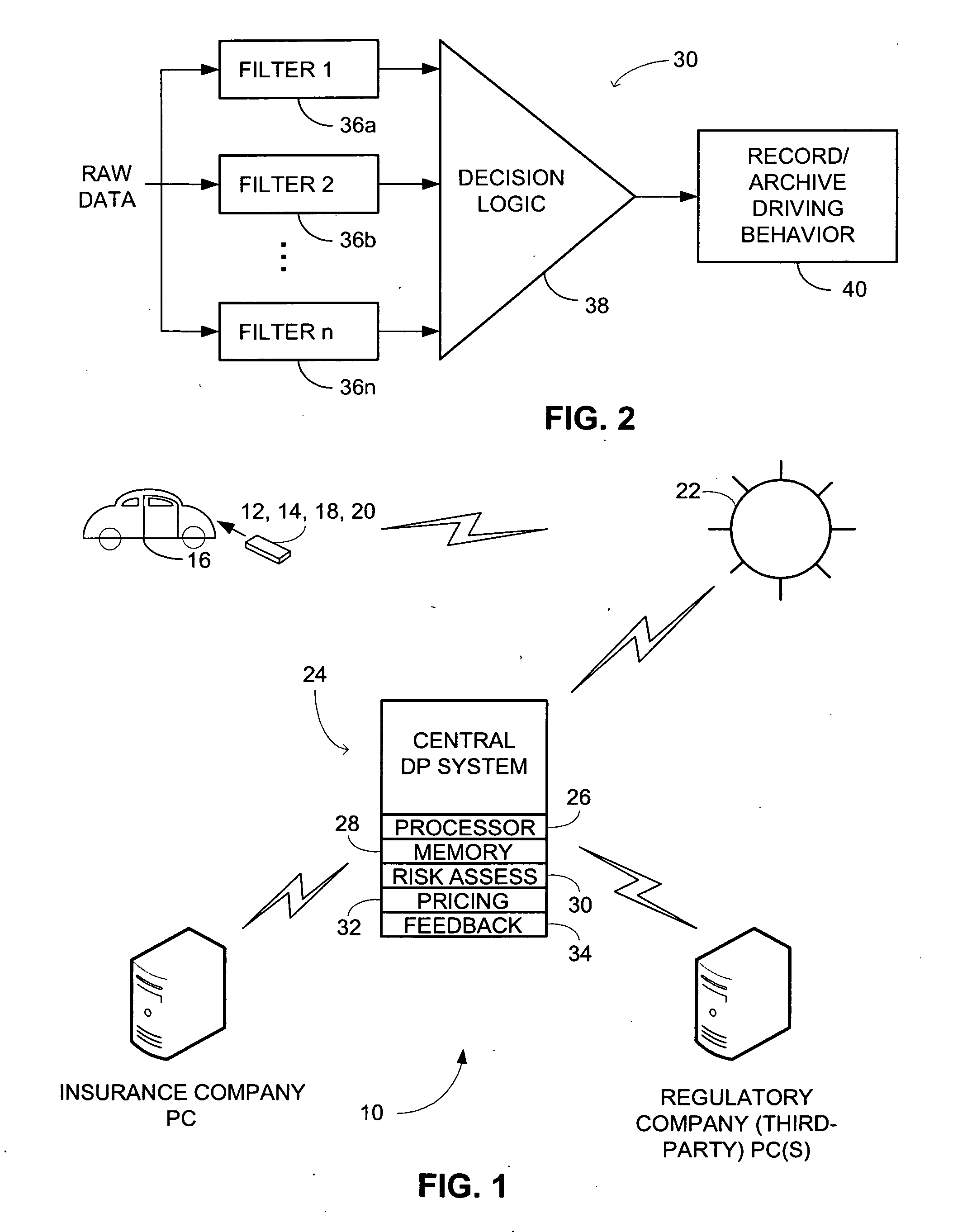 System and method for monitoring driving behavior with feedback