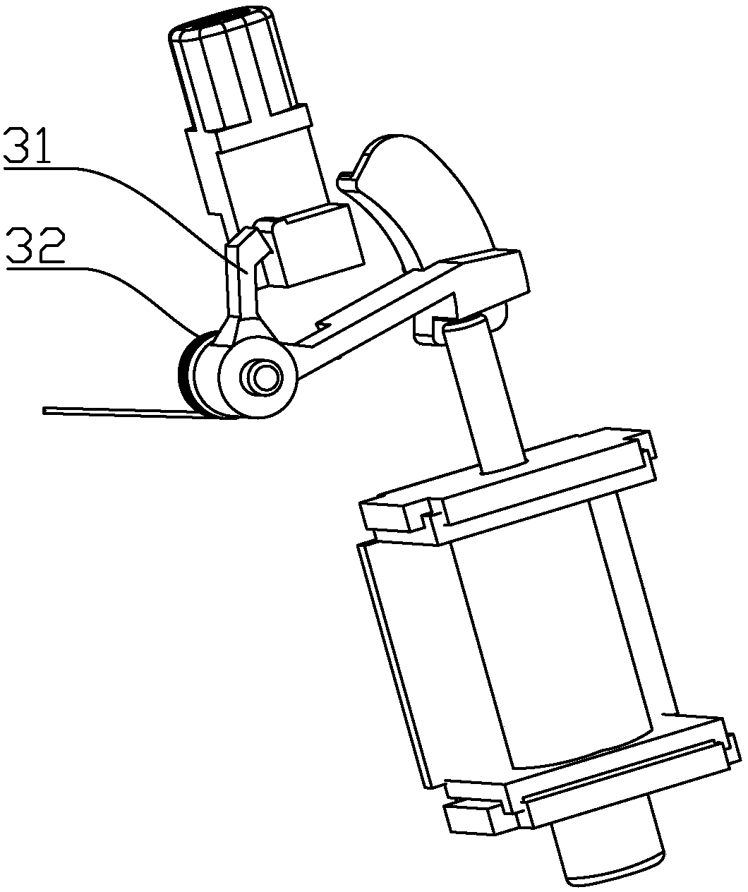 Tripping mechanism of electric leakage breaker