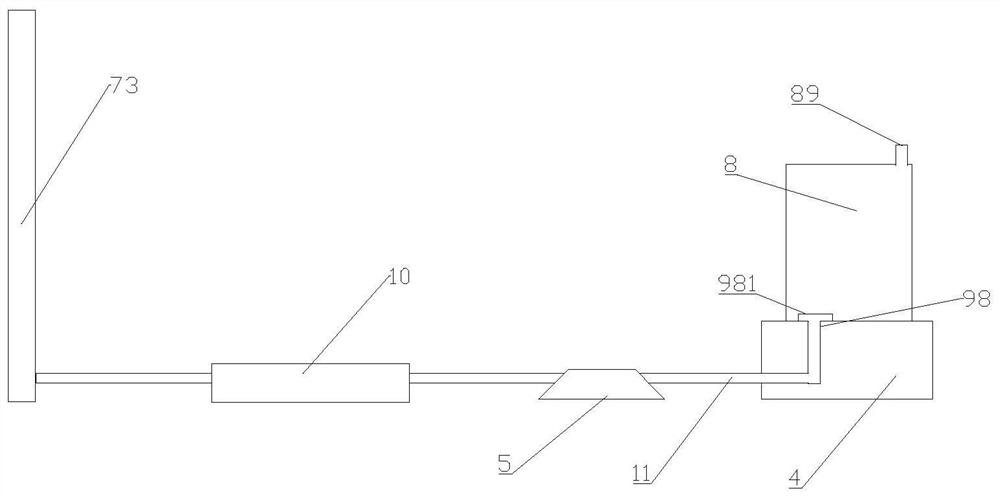 Sprinkling irrigation device for tea ecological planting