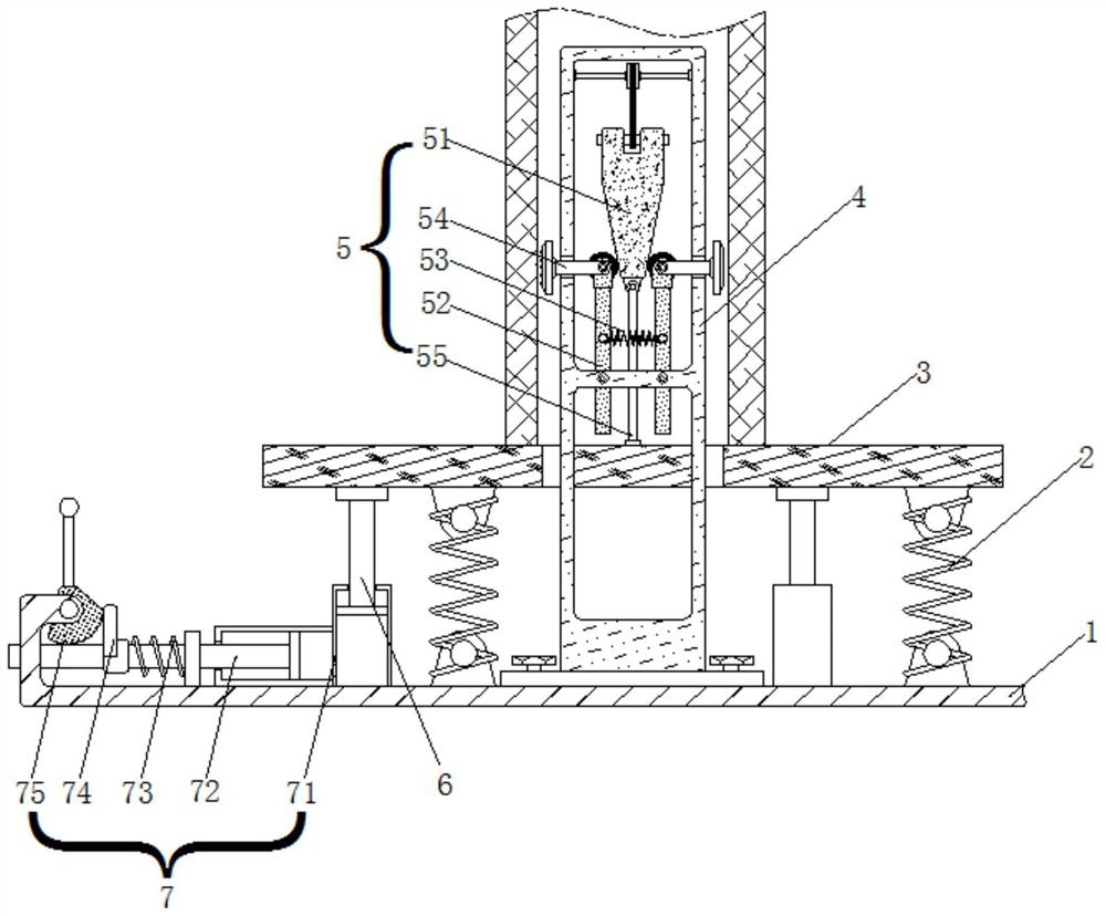 Transfer device for tubular building construction materials