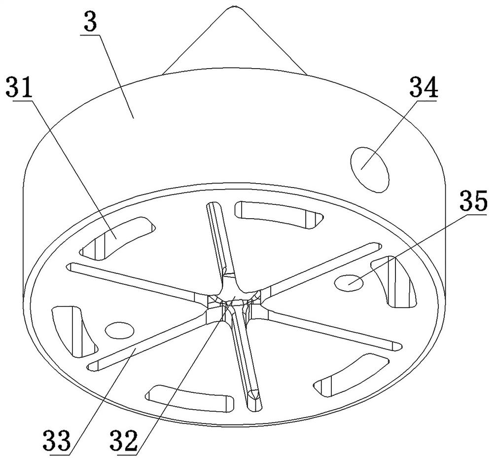 Combined spreader in multicolor die head