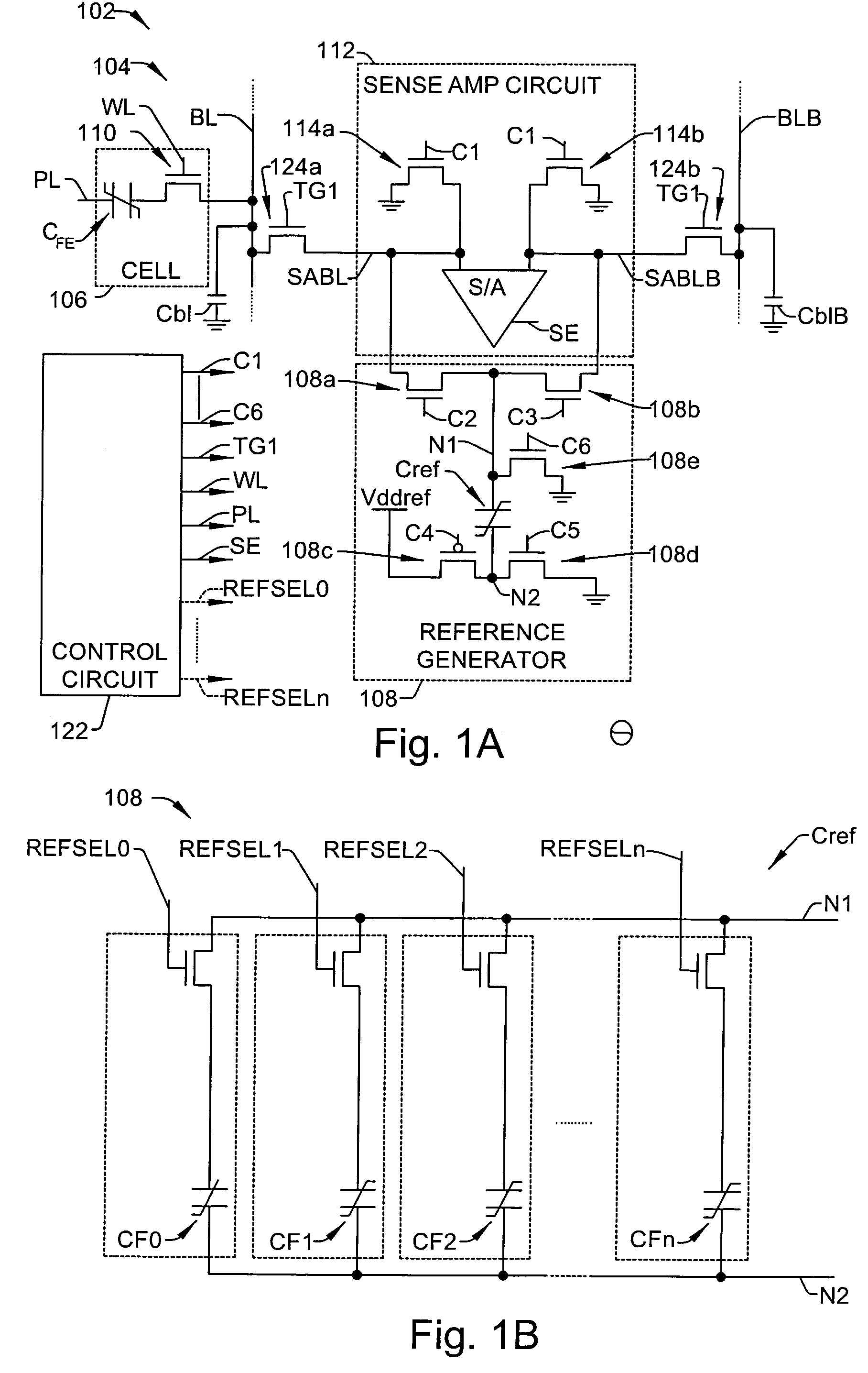 Reference generator system and methods for reading ferroelectric memory cells using reduced bitline voltages