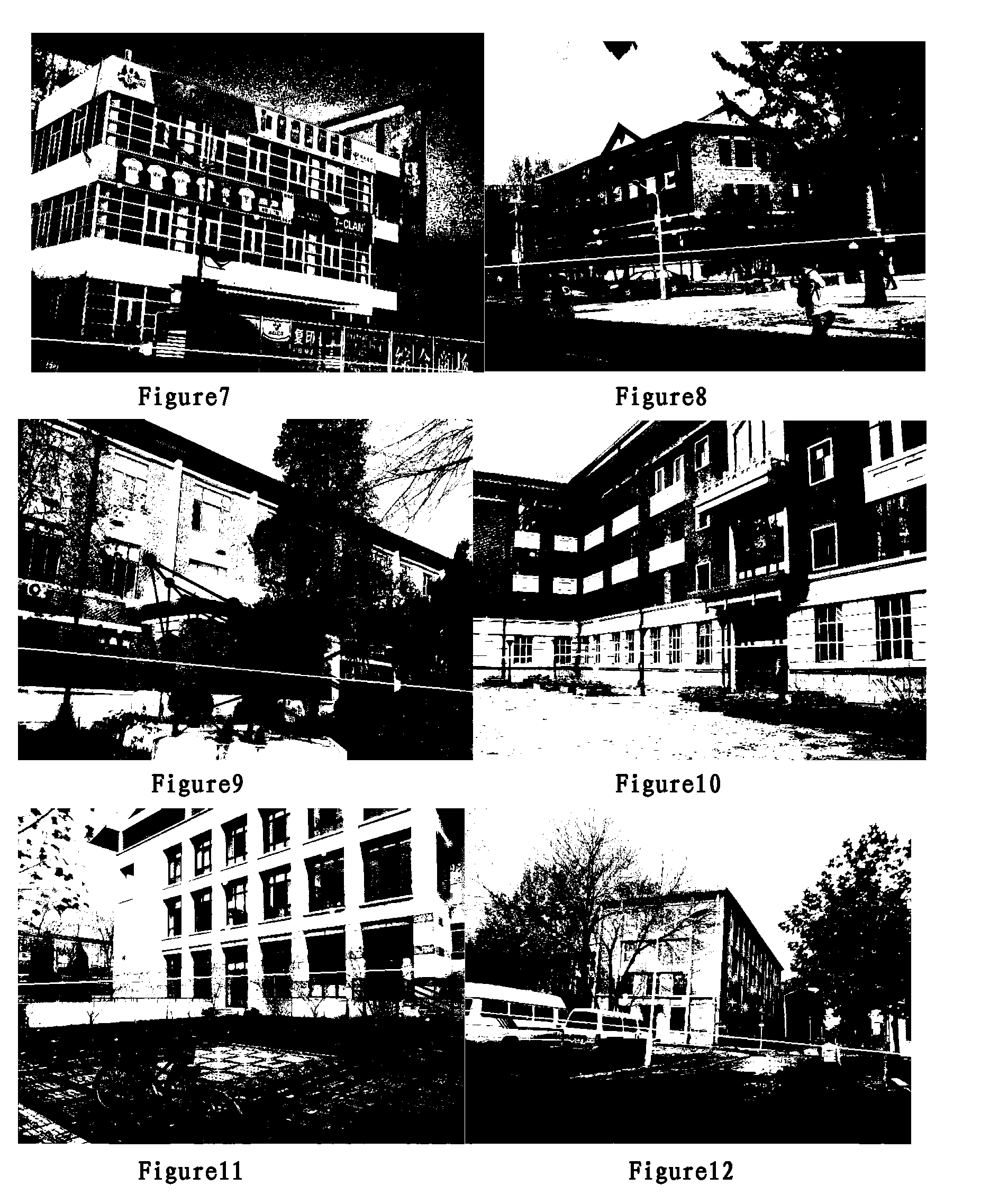 Method for shooting and taking evidence through handheld camera