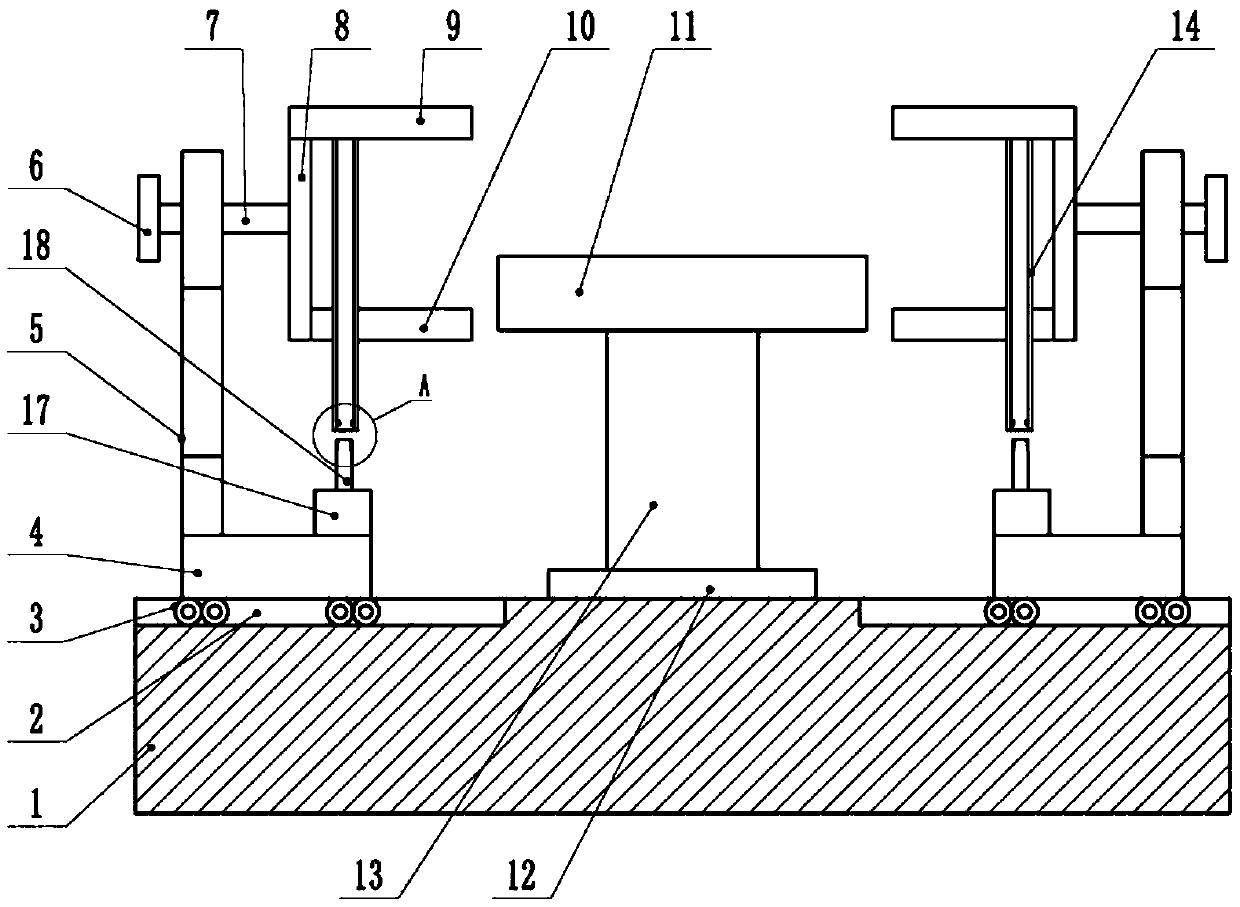 Automobile part detecting fixture device