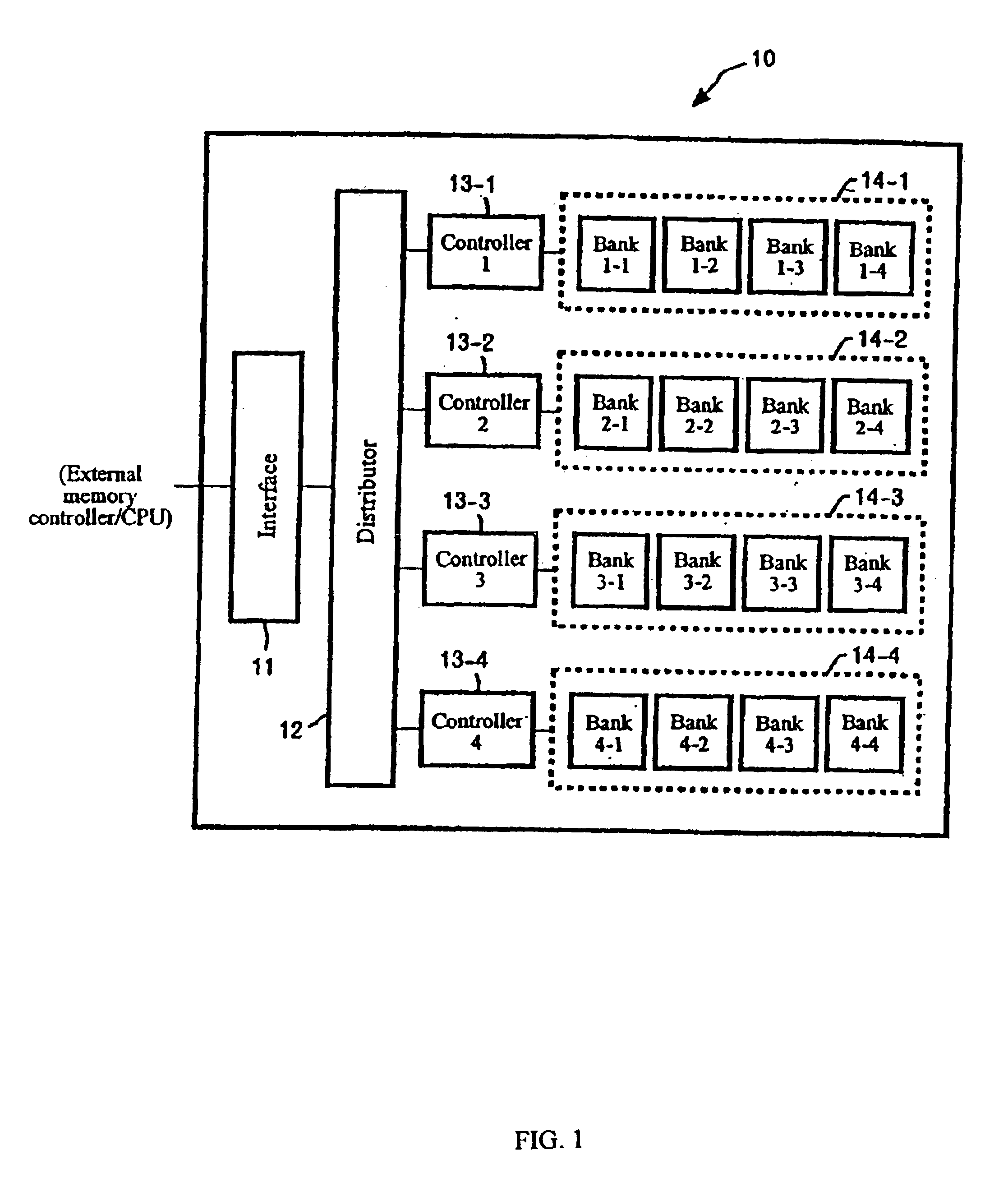 Search memory, memory search controller, and memory search method