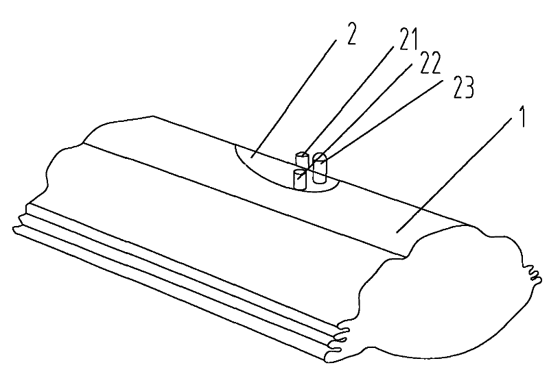 Waving resistance device in tank truck and tank truck with same