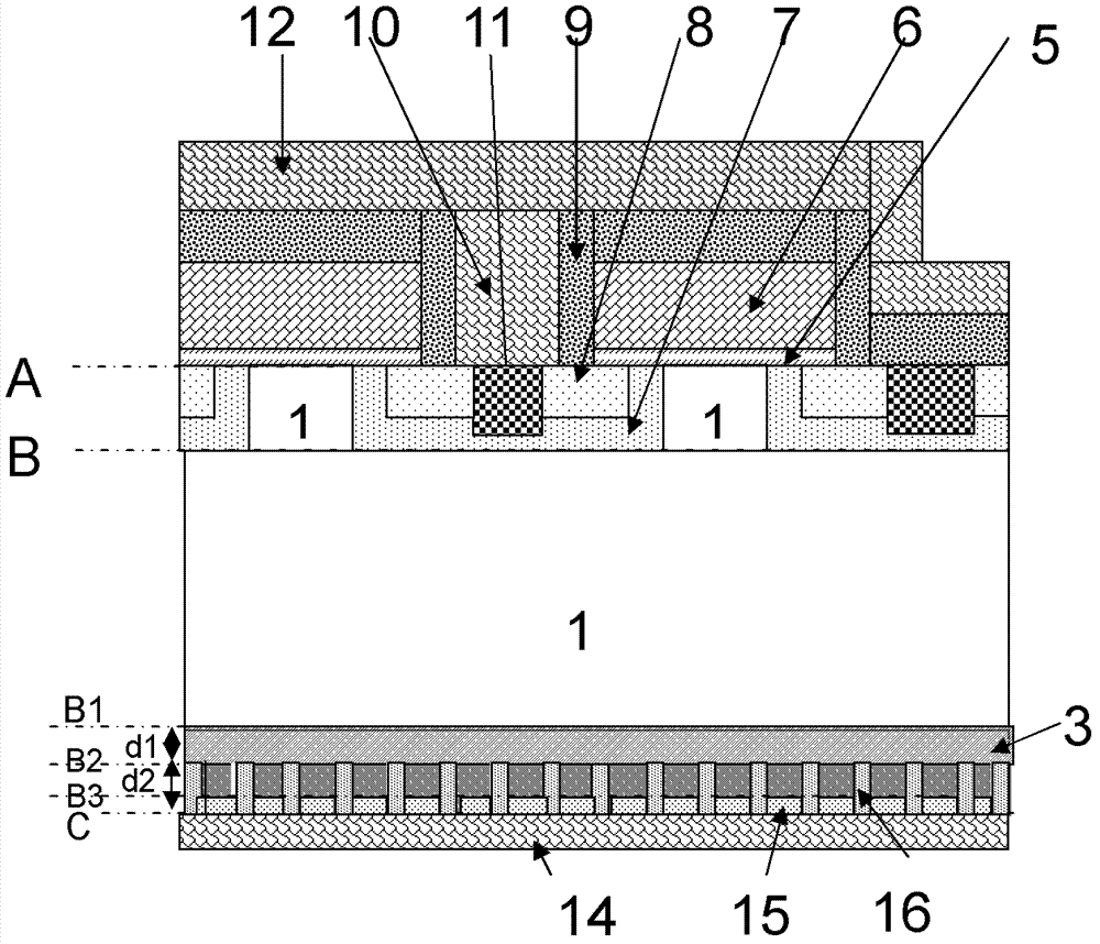 Reverse conducting insulated gate bipolar transistor (IGBT) semiconductor device and manufacture method thereof