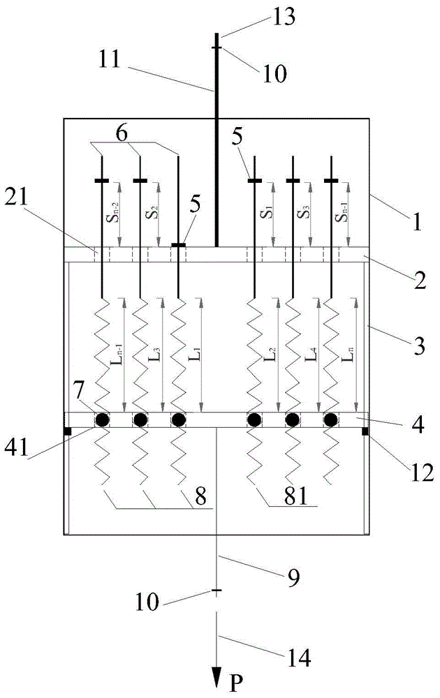 Cable simulation device and method for ship mooring physical model test