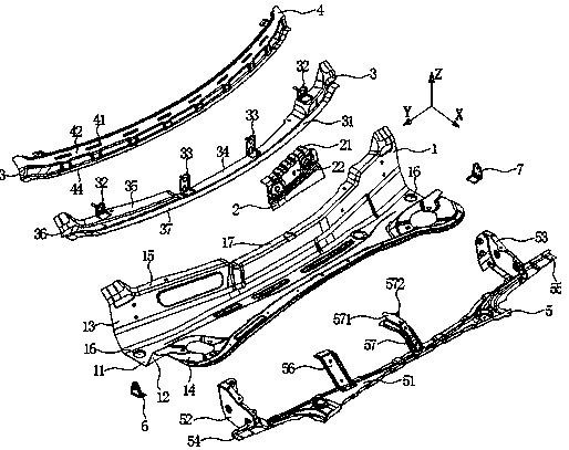 Automobile gutter channel assembly