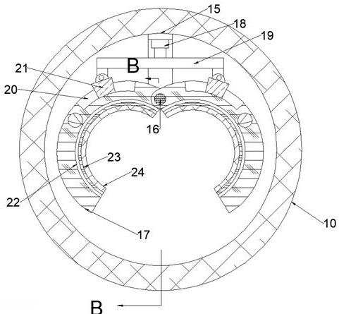 Splicing type pipeline welding position sealing detection device