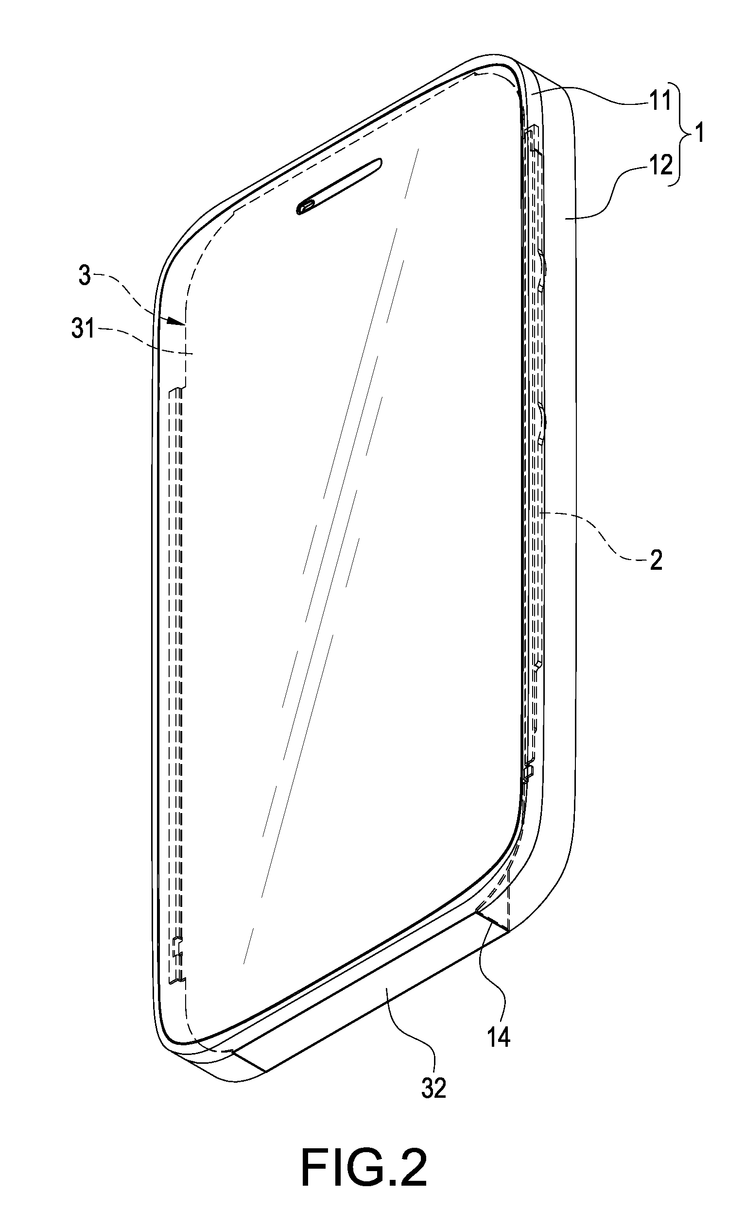 Portable electronic device with exposed heat dissipating mechanism