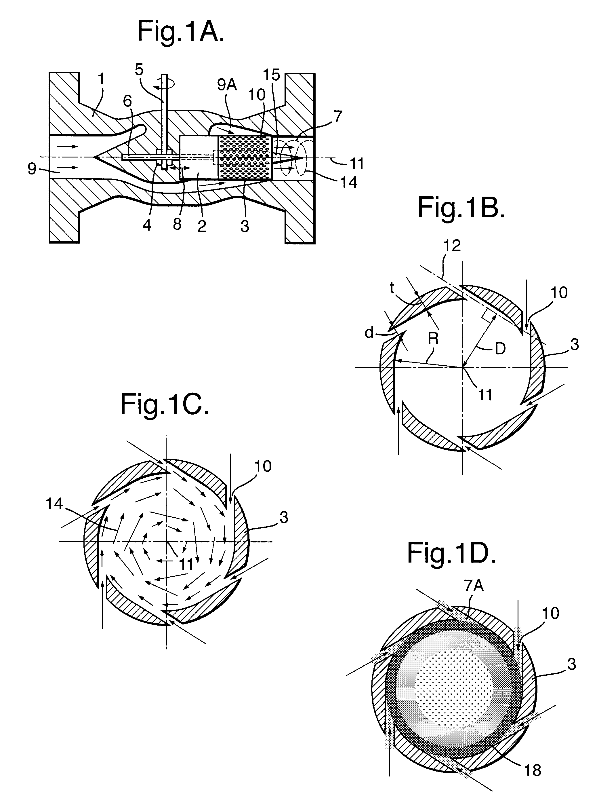 Throttling Valve and Method for Enlarging Liquid Droplet Sizes in the Throttled Fluid Stream