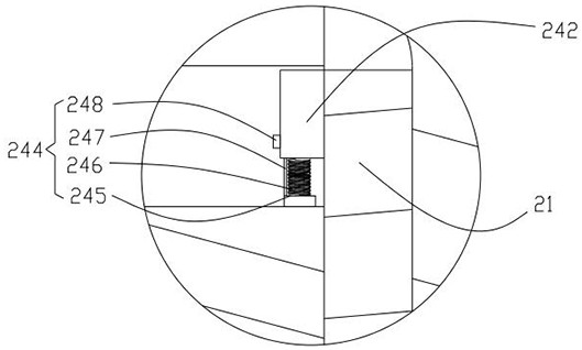 Conveniently-assembled lead-type electromagnetic relay