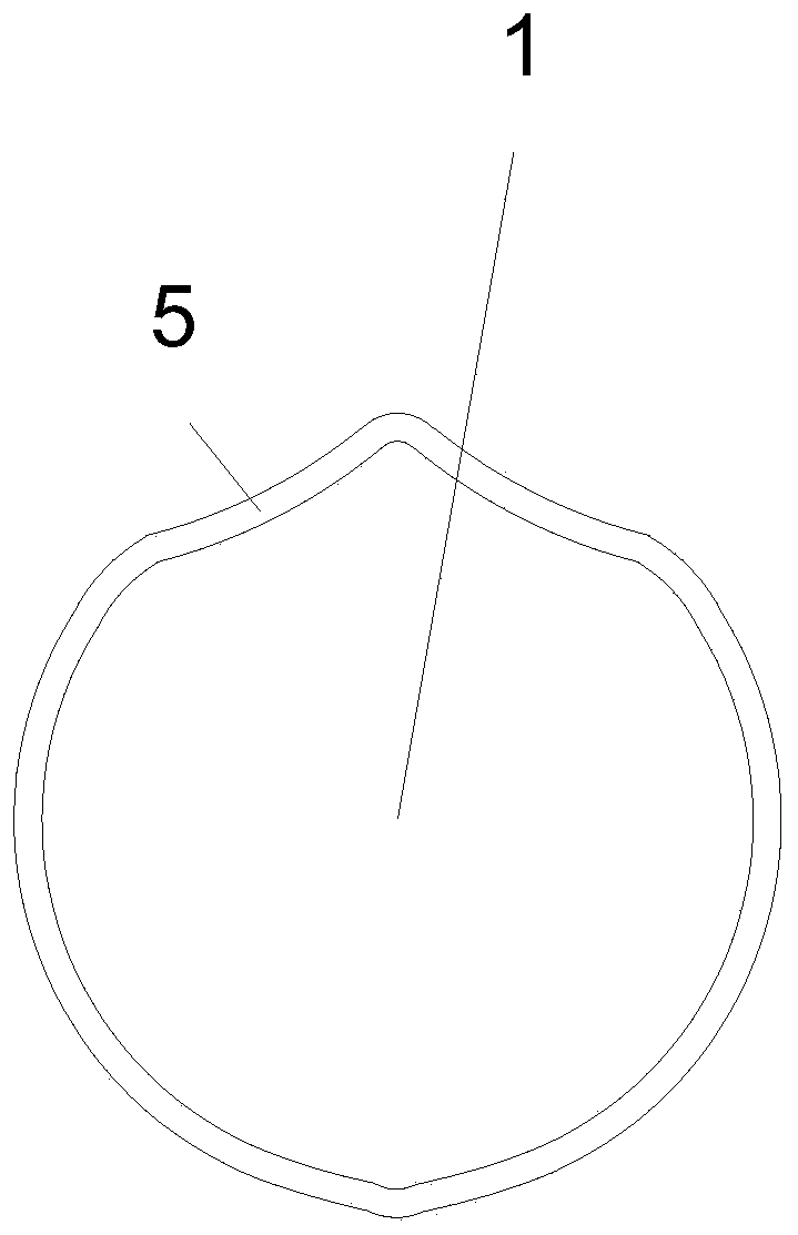 Mask capable of conveniently replacing filter element
