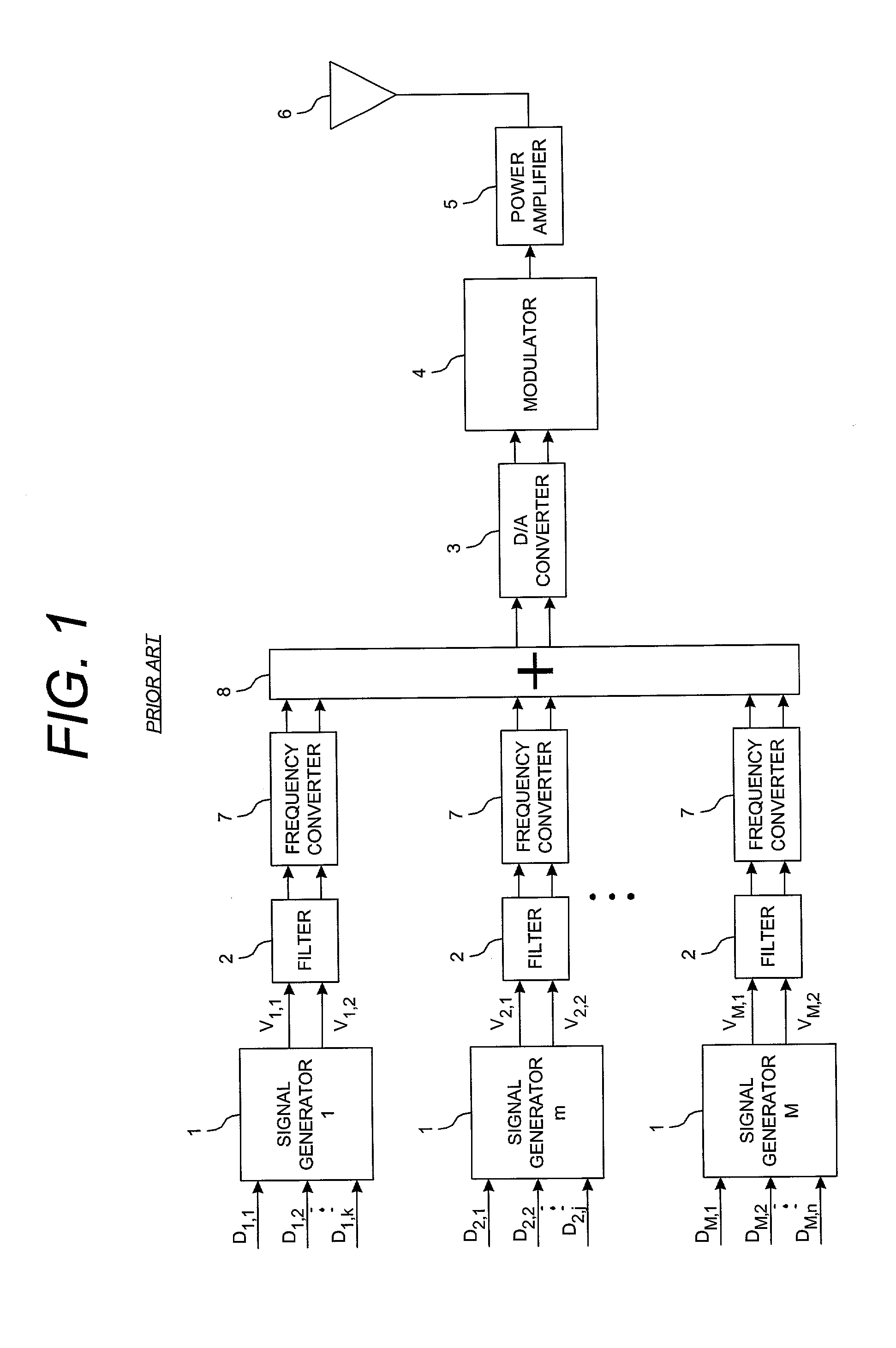 System and method for post filtering peak power reduction in multi-carrier communications systems