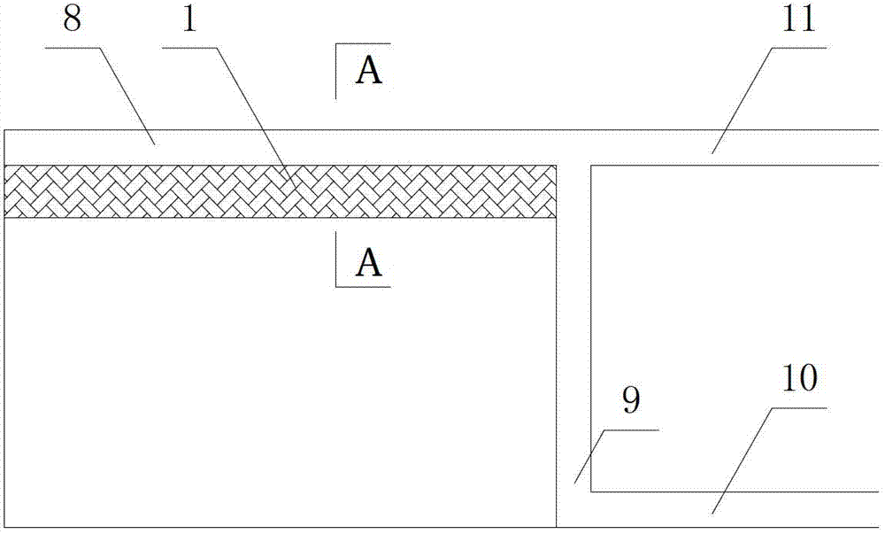 Structure and method for constructing multilayer heterogeneous gob-side entry retaining filling wall