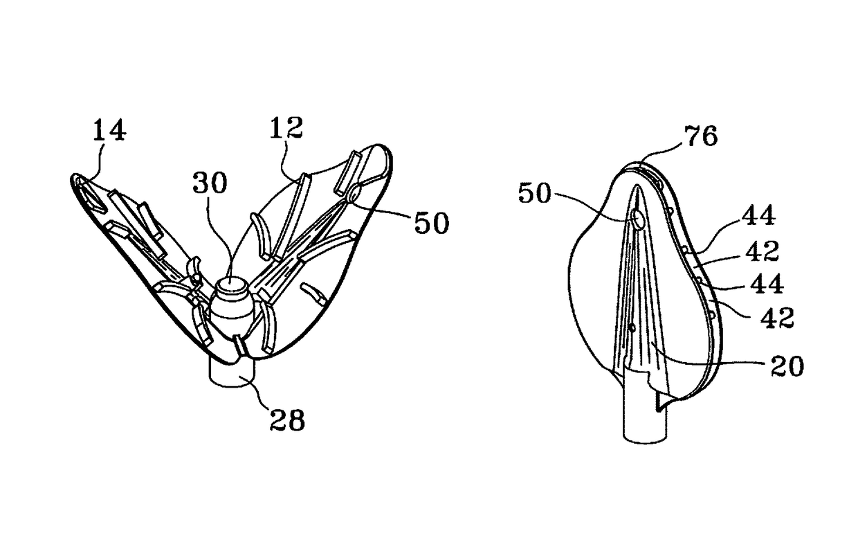 Oral cavity suction device