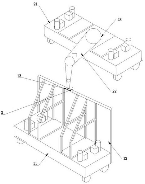 Automatic identification method for pouring gate of cast-in-place mold