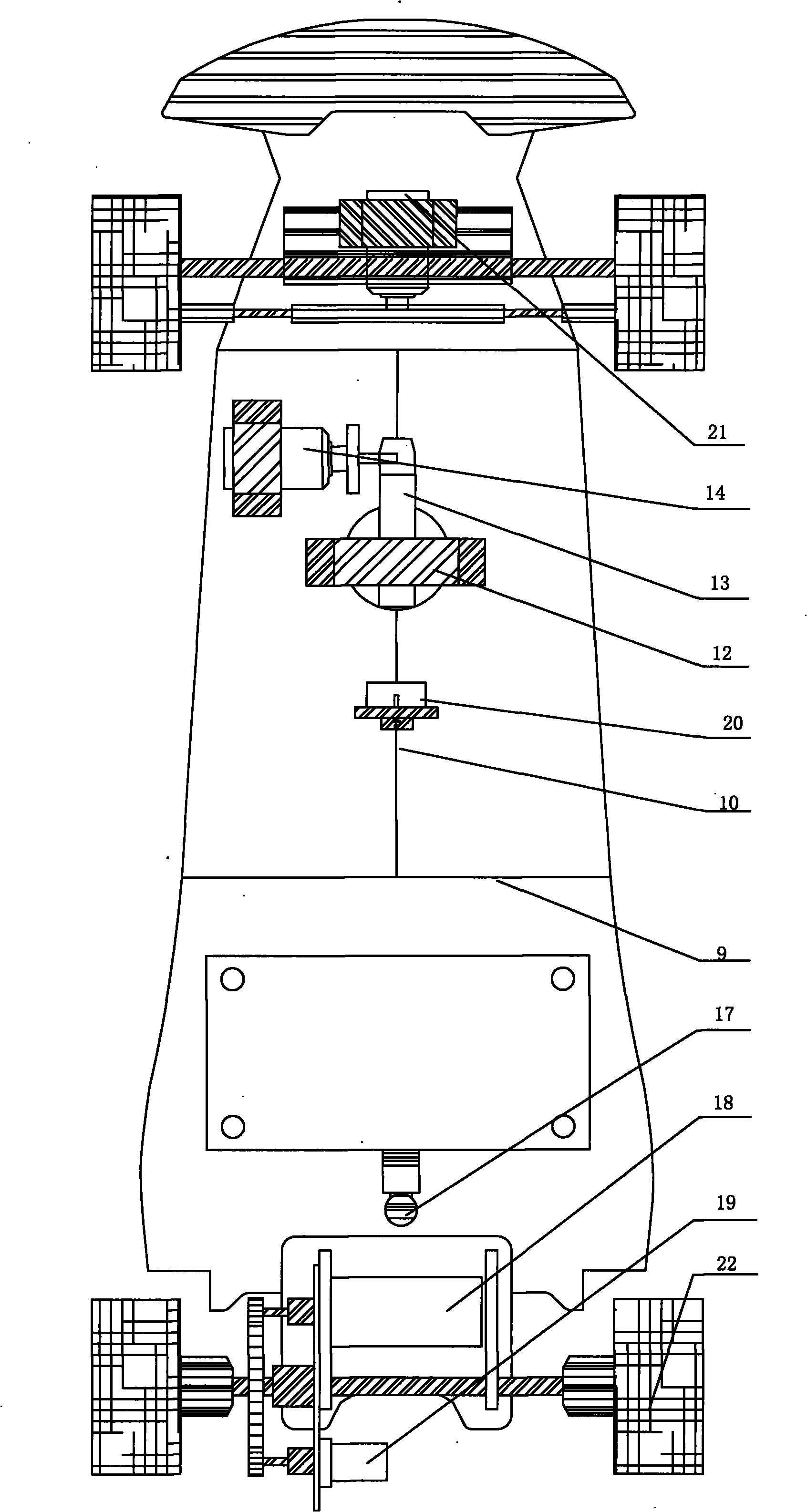 Control system of visual aid based ground advertisement clearance robot and control equipment thereof