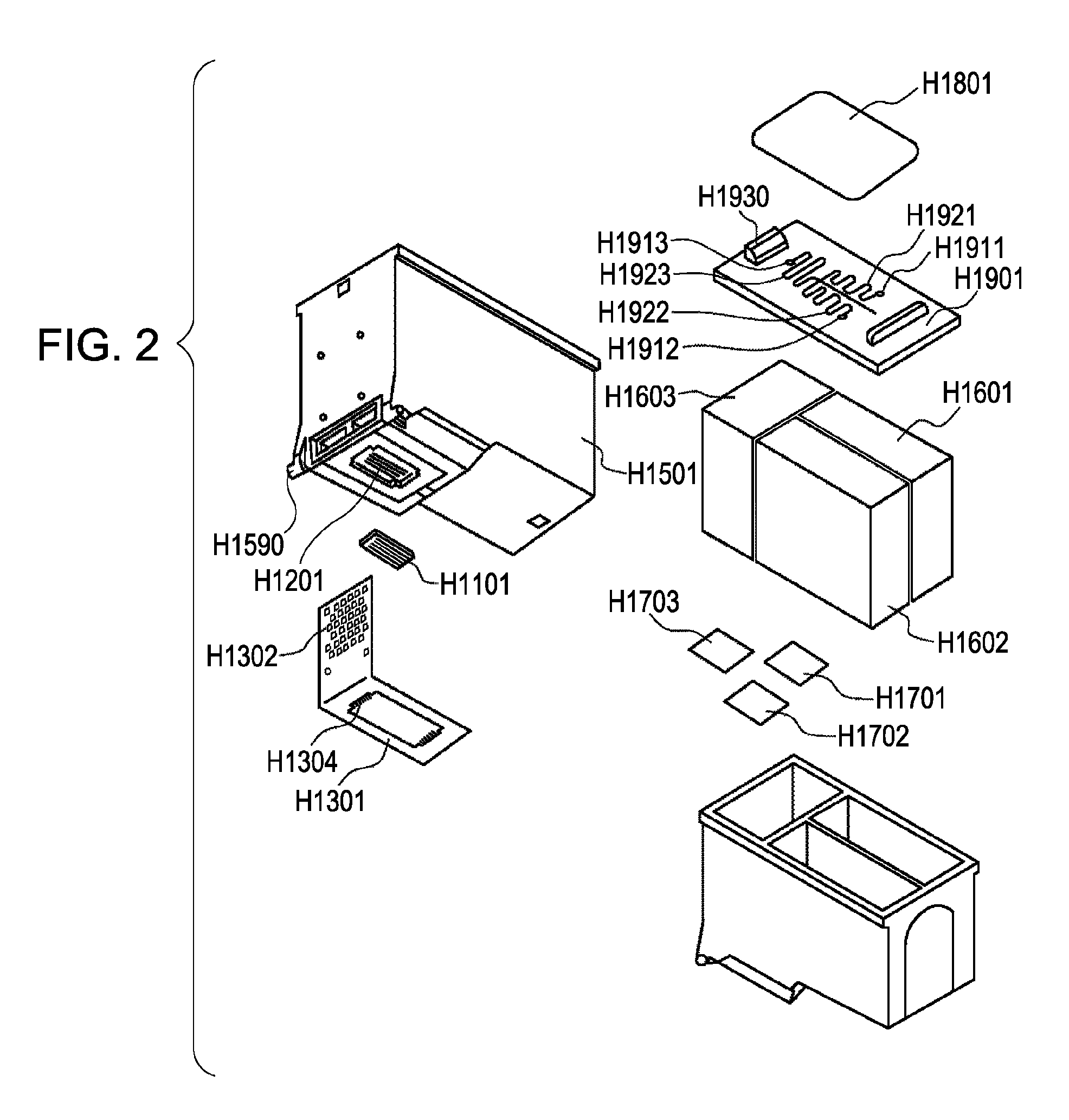 Thermal ink-jet ink and ink cartridge using the ink