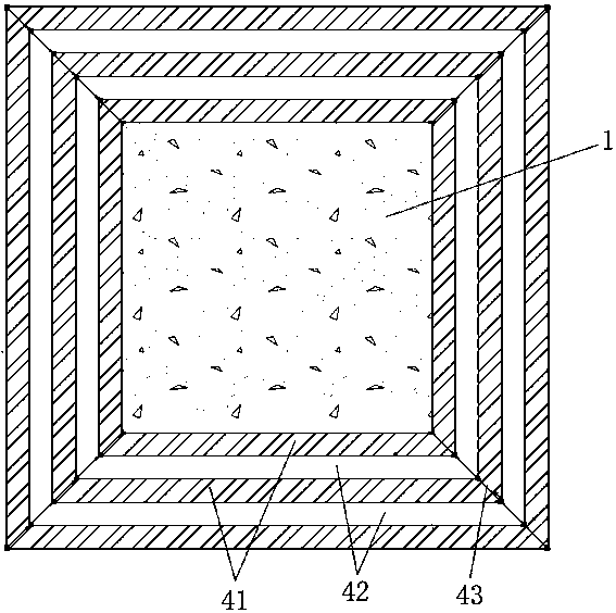 A reinforced concrete beam-column joint seismic isolation structure and its construction method