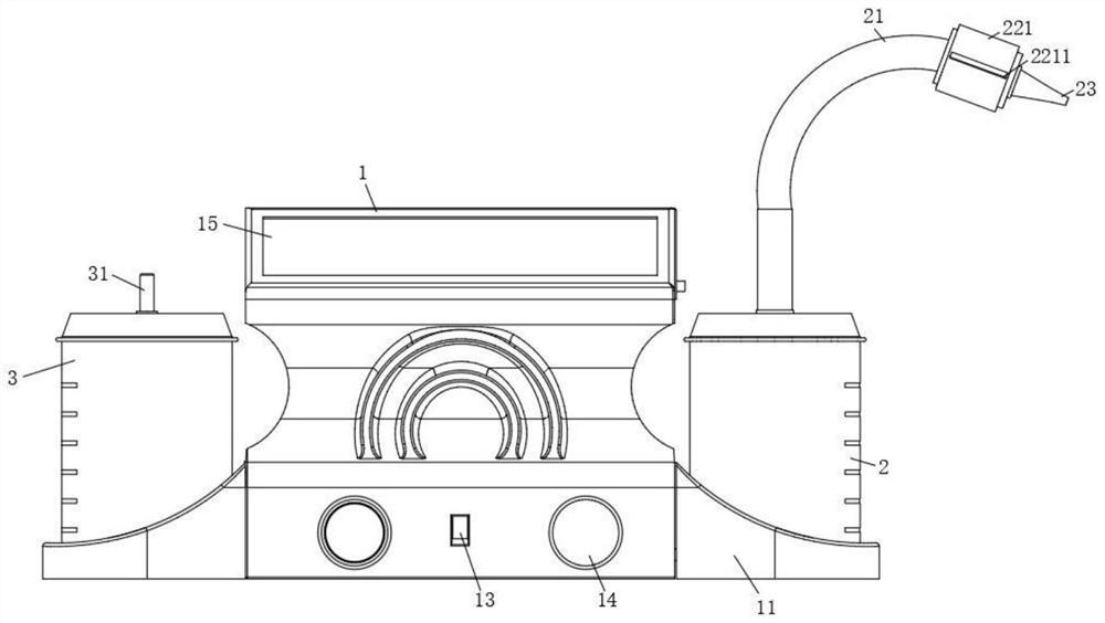 Intelligent oral and nasal cavity cleaning device for pediatric nursing