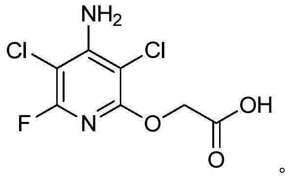 Herbicidal composition of fluroxypyr and fluroxypyr