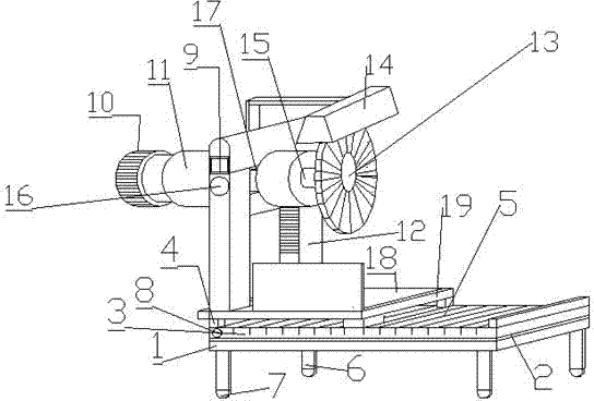 Small cutting and grinding two-purpose machine