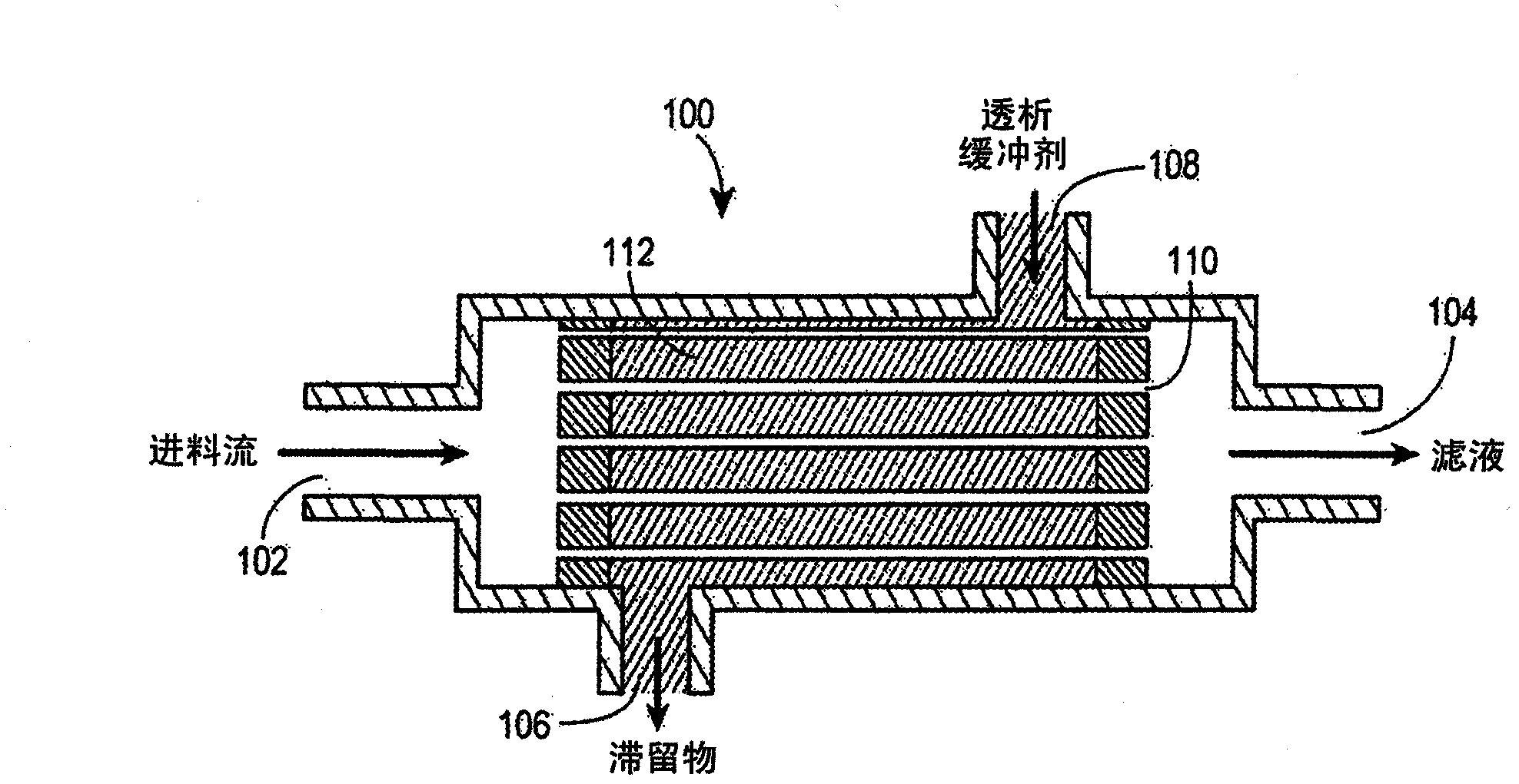 Method of concentrating shear-sensitive biopolymers using hollow fibre membranes