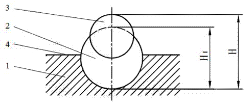 Fixed cutting-tooth drilling bit