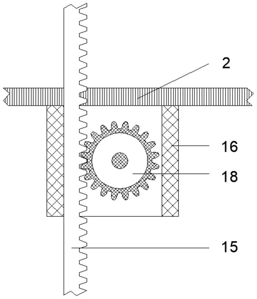 Hot well defoaming device of polyester device