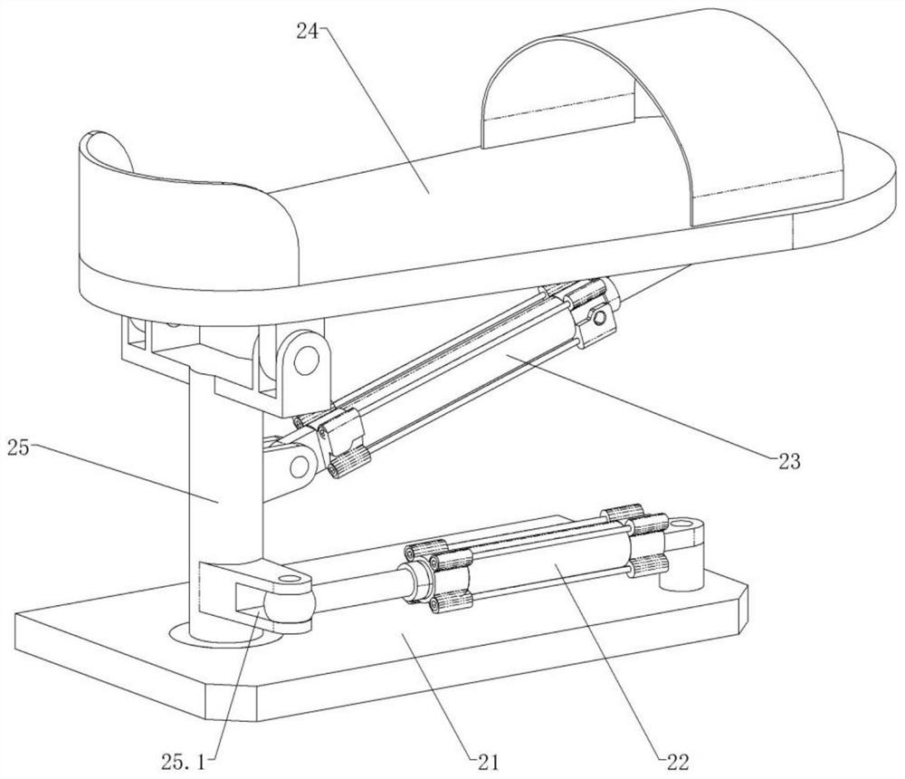 Medical ankle joint rehabilitation training device