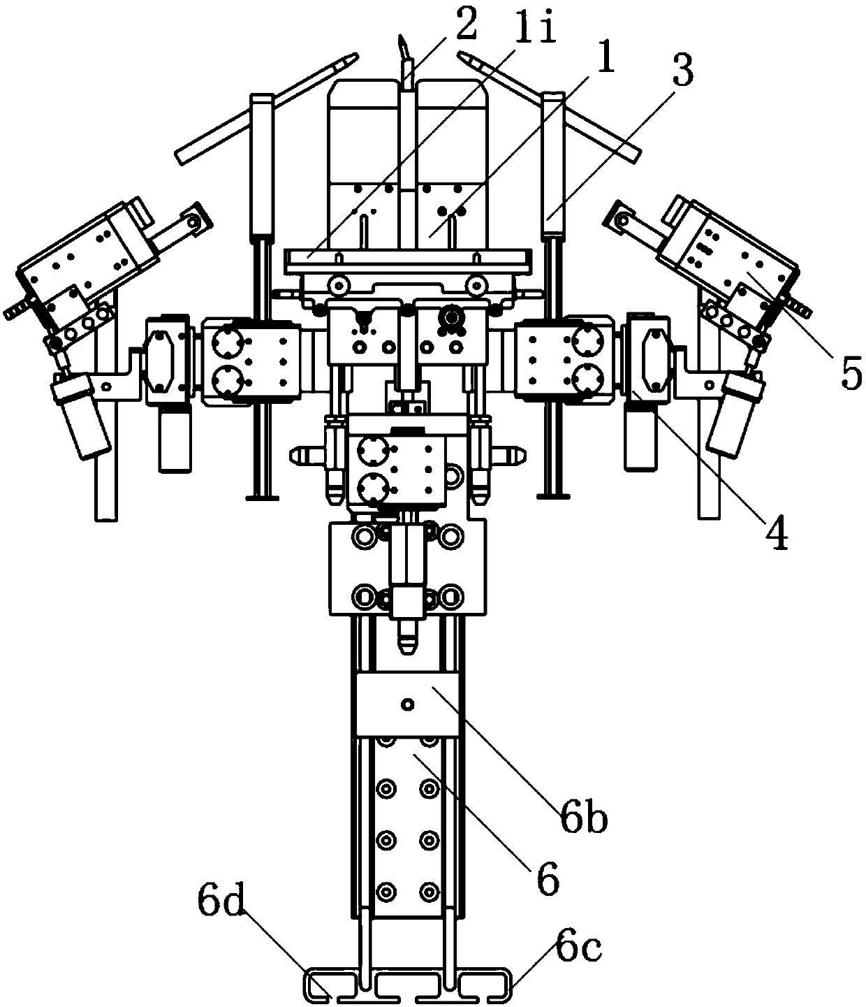 A tungsten electrode system for a welding machine head