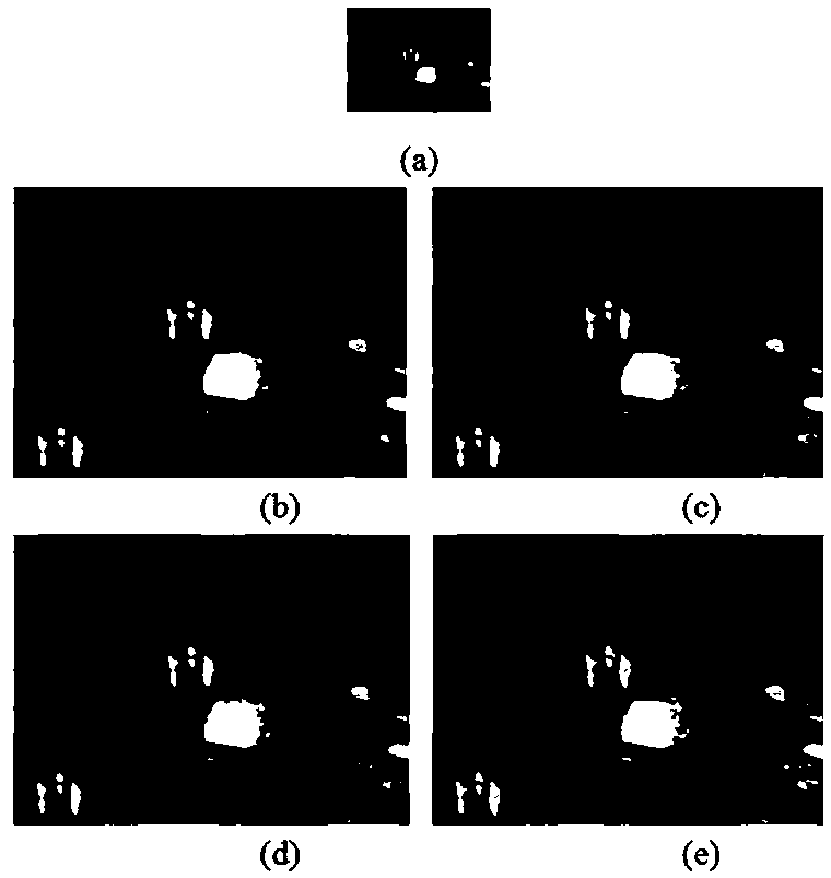 Infrared image super-resolution reconstruction method based on structural transformation self-similarity