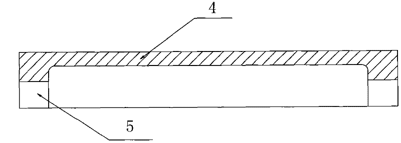 Oblate coiling aluminum die