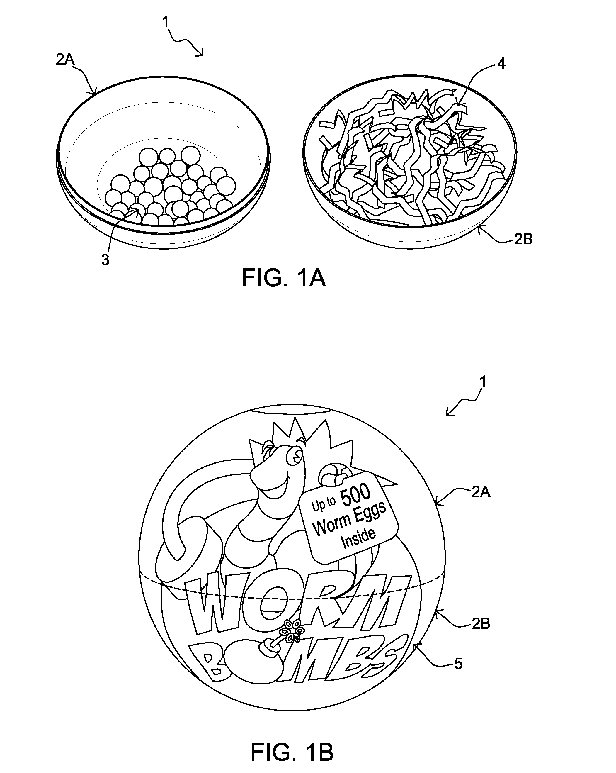 Biodegradable worm-egg-delivery system for soil enhancement and methods of use