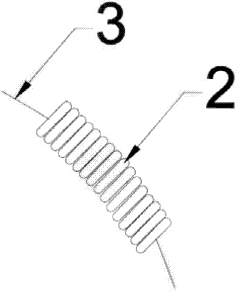 Mesh spring ring and manufacturing method thereof