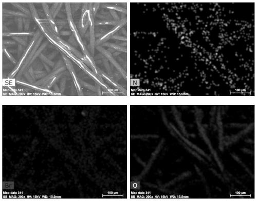 Non-woven material and preparation method and application thereof