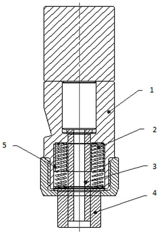 A cold heading opening and closing mold for special-shaped parts with double flanges for automobiles