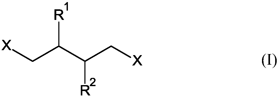 Hydroformylation process for producing 1,6-disubstituted hexane derivatives